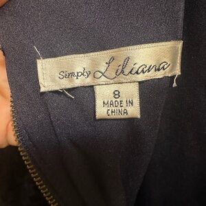 Simply Liliana Navy Dress